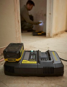 Cargador doble STANLEY FatMax SFMCB24 2