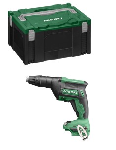 Pladur Screwdriver HIKOKI W18DAW2Z (Body only + Carrying Case