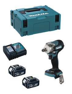 Impact Wrench MAKITA DTW301RTJ (2 x 5,0 Ah + DC18RC + MAKPAC 2)