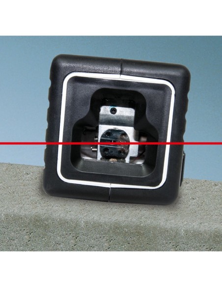 Red cross-line laser LASERLINER 036.150A - CompactCube-Laser 3