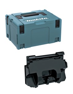Carrying Case MAKITA MAKPAC 3 + Inlay Power Set DC18RD - 4 batteries (839205-3)