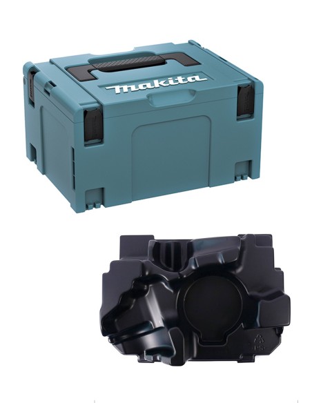 Maletín MAKITA MAKPAC 3 + Inserto DGA504/508/518 (838175-3)