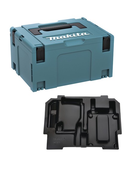 Coffret MAKITA MAKPAC 3 + Moulage DJV180/182 (837639-4)