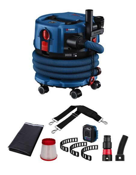 Aspiratore BOSCH GAS 18V-12 MC (Solo corpo + kit di avviamento
