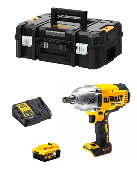 Impact Wrench DeWALT DCF899P1T (1 x 5,0 Ah + DCB115 + TSTAK II)