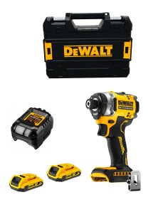 Impact Driver DeWALT DCF860D2T (2 x 2,0 Ah + DCB1102 + TSTAK II)