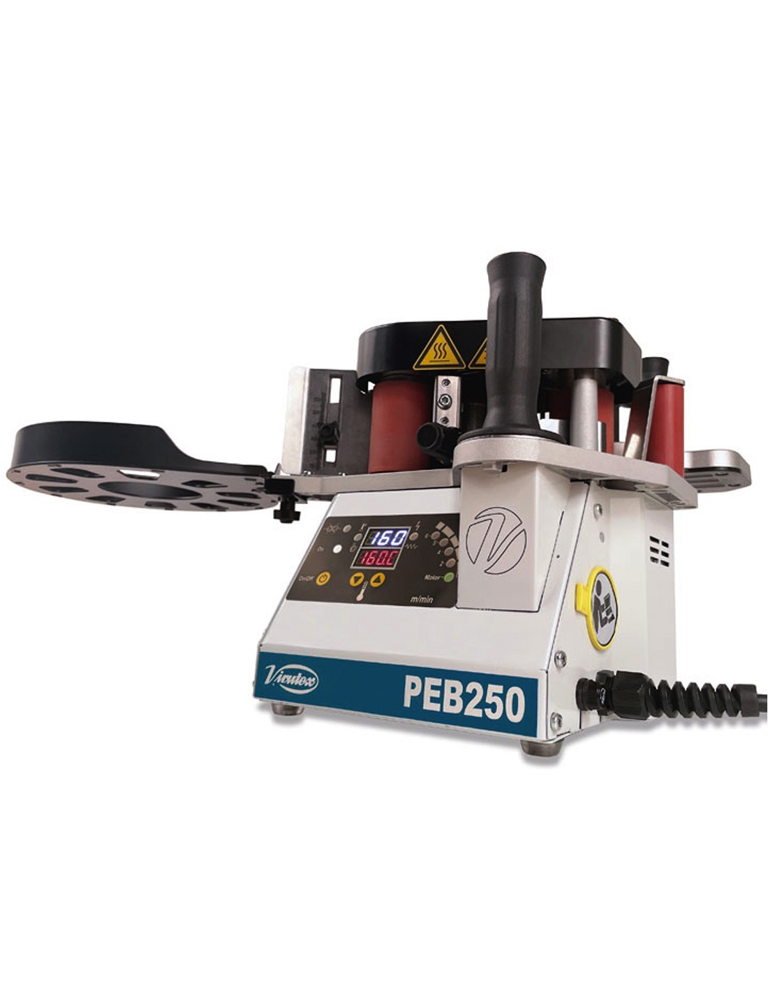 Aplacadora de cantos de cola caliente VIRUTEX PEB250