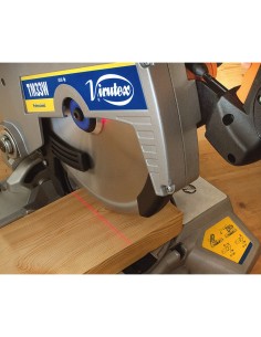 Tronzadora abatible con mesa superior VIRUTEX TM33W 2