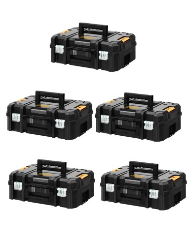 Pack of 4 Carrying Cases DeWALT TSTAK II