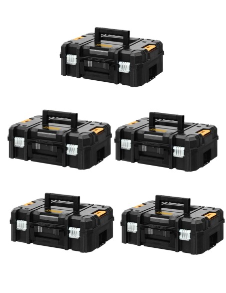 Pack de 4 Coffrets DeWALT TSTAK II