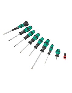 Set di 8 cacciaviti Ball-Grip WERA 9528