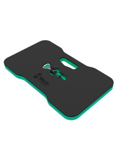Set of 2 pieces protective knee cushion and bottle opener WERA