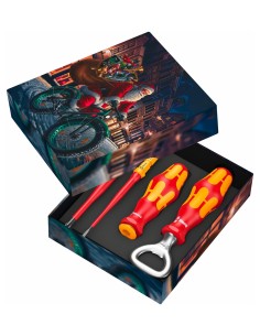 WERA 05135816001 - Juego Kraftform Kompakt VDE Christmas 2024