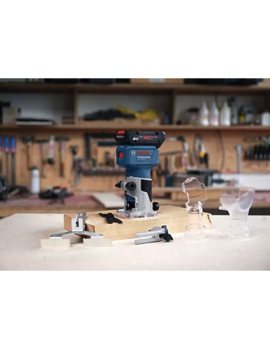 Palm Router BOSCH GLF 18V-8 (Body only + L-Boxx 136 + with