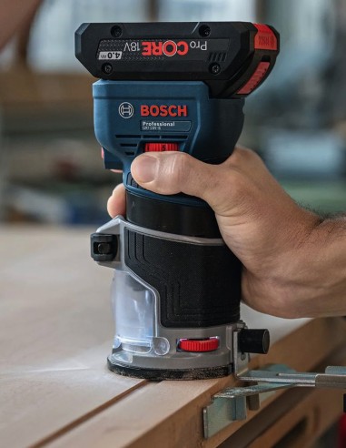 Affleureuse BOSCH GKF 18V-8 (Machine seule + L-Boxx 238 + avec
