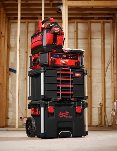 Tool Box PACKOUT Milwaukee with 4 Drawer