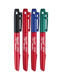 Pack 4 marqueurs INKZALL™ Milwaukee