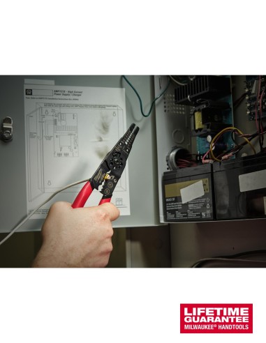 Pinza spelafili/crimpatrice multimateriale Milwaukee