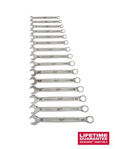 MAX BITE metric combination spanner set (15pc) Milwaukee