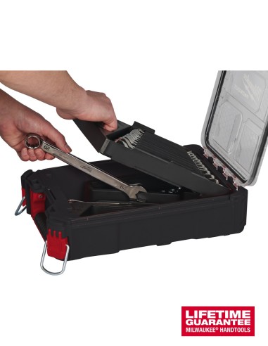 MAX BITE metric combination spanner set (15pc) with PACKOUT