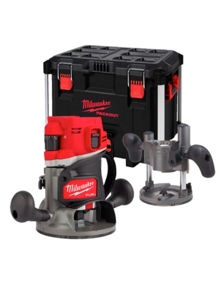 Affleureuse Milwaukee M18FR12KIT-0P (Machine seule + Packout XL)