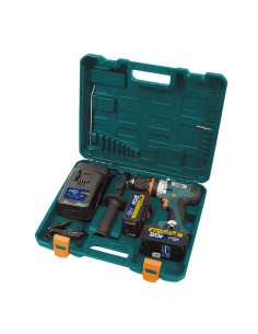 Taladro Percutor VIRUTEX ATB80P (2 x 4,0 Ah + Cargador +