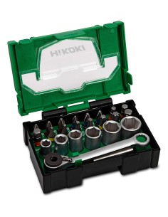 Jeu de douilles et d'embouts de vissage HIKOKI 40030020 (24
