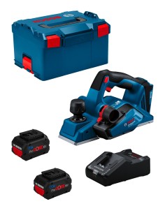 Cepillo BOSCH GHO 18V-26 (2 x 8,0 Ah ProCore + GAL18V-160 +