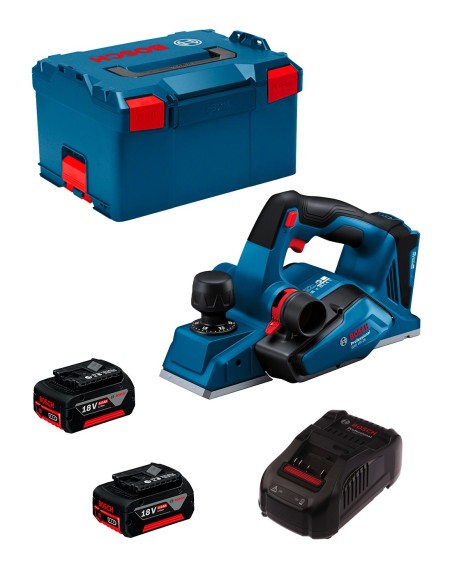 Pialletto BOSCH GHO 18V-26 (2 x 5,0 Ah + GAL18V-80 + L-Boxx 238)