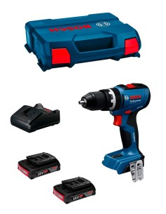 Schlagbohrschrauber BOSCH GSB 18V-65 (2 x 2,0 Ah + GAL 18V-20 +