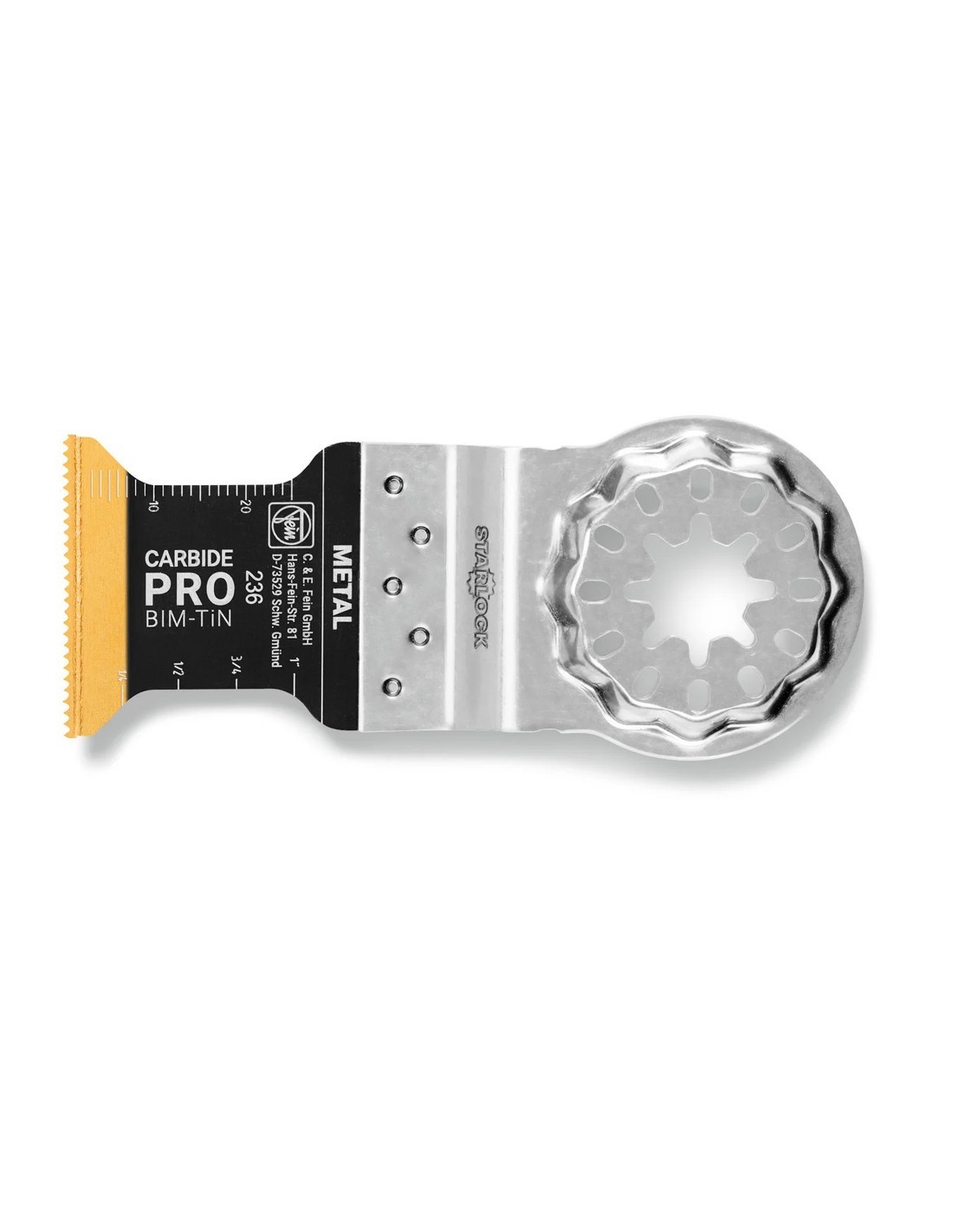 Set de 10 hojas de sierra Carbide PRO FEIN E-Cut SL (45 x 35 mm)