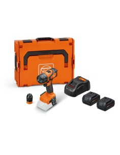 Drill Driver FEIN ASB 18 Q AS (2 x 5,0 Ah + GAL1880CV + L-Boxx