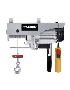 Palan à câble 300/600 Kg WERKU (1050 W)