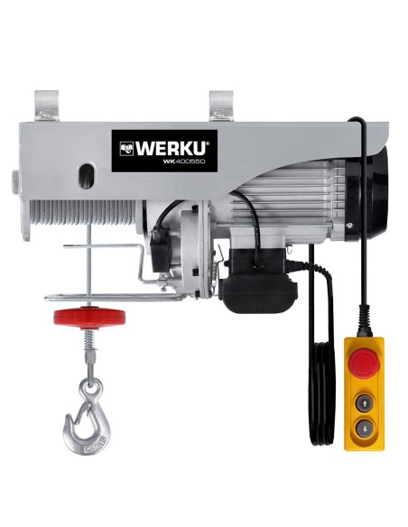 Polipasto Cable 500/1000 Kg WERKU (1600 W)