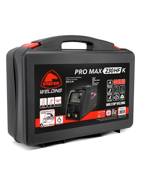 Soldador INVERTER STAYER PRO MAX 230 HF K
