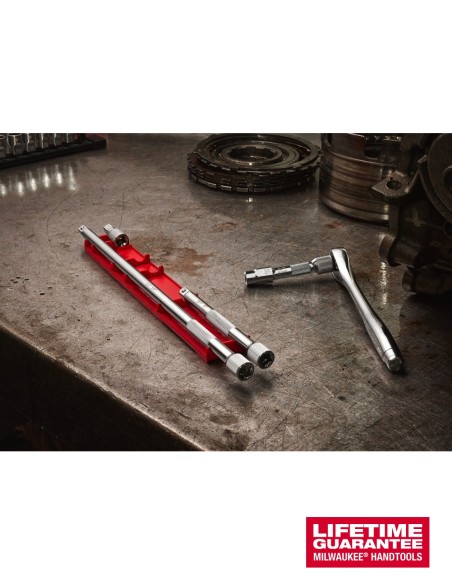 3/8" Drive extension set (4 pieces) Milwaukee