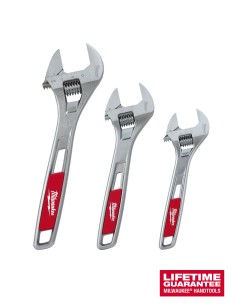 Clé à molette triple pack Milwaukee