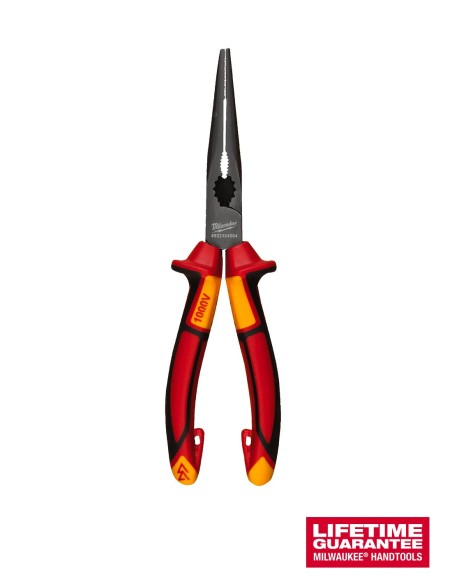 VDE Long Round Nose Plier 205mm Milwaukee