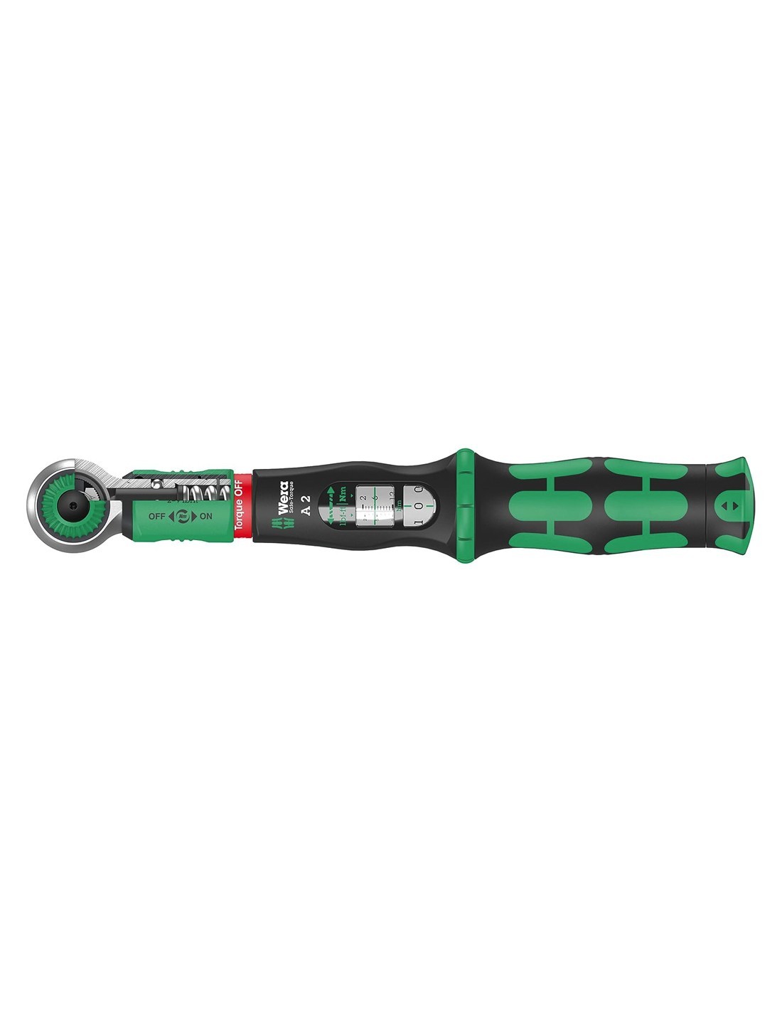 Llave dinamométrica 1/4" 2-12 Nm WERA Safe-Torque A 2