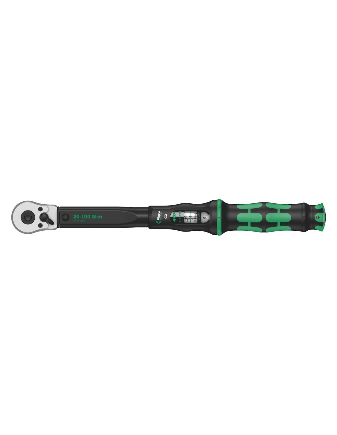 Llave dinamométrica 1/2" 20-100 Nm WERA Click-Torque C 2
