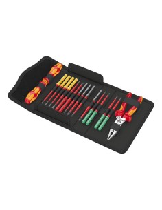 Set of 17 pieces WERA Kraftform Kompakt VDE 17