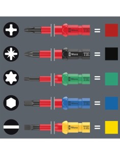 Set of 17 pieces WERA Kraftform Kompakt VDE 17 2