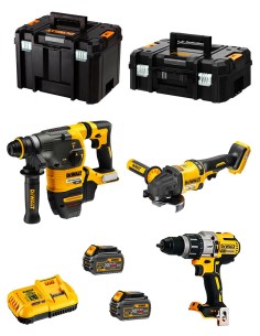 DeWALT Kit DCK376T2T (DCH333 + DCG418 + DCD996 + 2 x 54V/18V