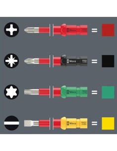 Set of 17 pieces WERA Kraftform Kompakt Stainless VDE 17 2