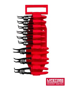 Serie pinze anelli elastici reversibili 9 pz Milwaukee