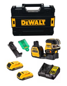 Laser Autolivellante DeWALT DCE088NG18D2T (2 x 2,0 Ah + DCB107