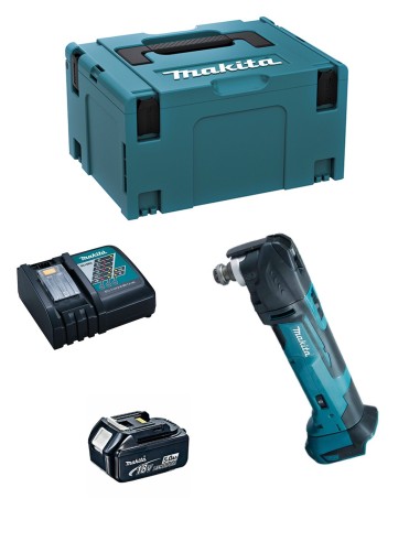 Outil Multifonction MAKITA DTM51RTJ1 (1 x 5,0Ah + DC18RC +