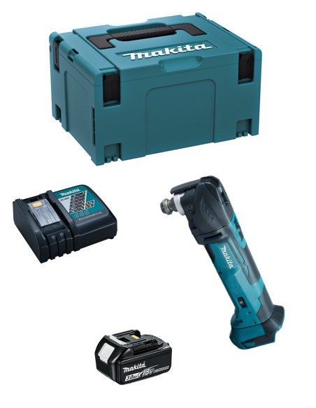 Outil Multifonction MAKITA DTM51RFJ1 (1 x 3,0Ah + DC18RC +