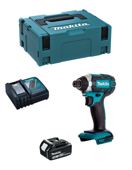 Visseuse à Chocs MAKITA DTD152RFJ1 (1 x 3,0 Ah + DC18RC +