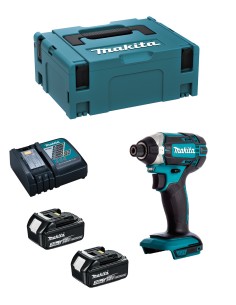 Impact Driver MAKITA DTD152RFJ (2 x 3,0 Ah + DC18RC + MAKPAC 2)
